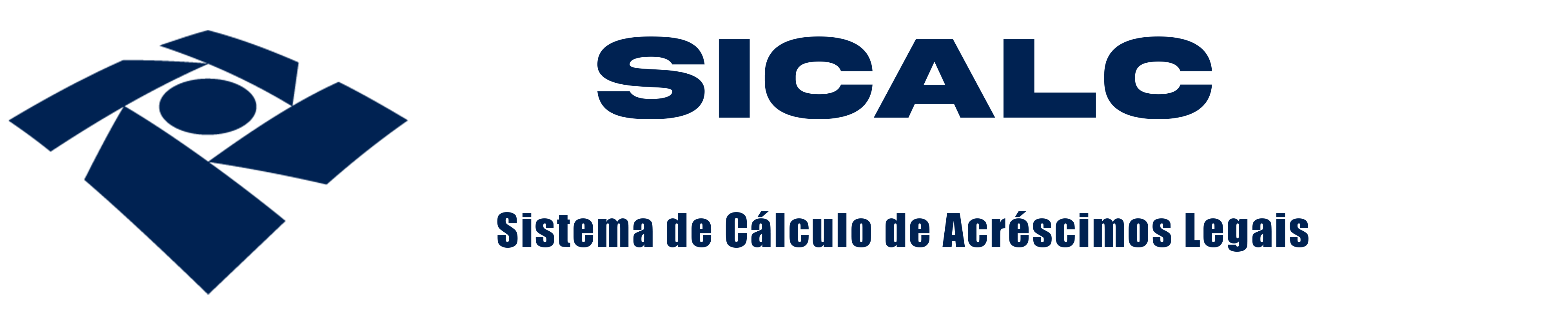 Link de acesso para o site Sicalc - Sistema de Cálculo de Acréscimos Legais